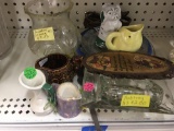 Miniature Pitchers, Ashtrays and other
