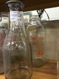 Silver Seal & Berkeley Milk Bottles