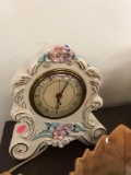 Vintage Johnson China Clock - works