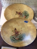 Handmade Bamboo bowls Oriental