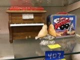 Piano Coaster Set and Loan Ranger Mini Lunch box & Marble Birds
