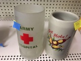 Army Hospital & other large mugs