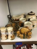 Hand crafted Mushroom Ceramics