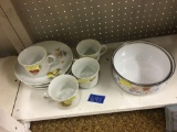 Andrea Serving plates & mugs plus bowl