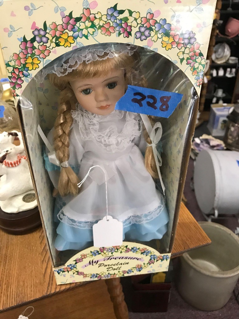 my treasure porcelain doll