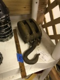 Wood pulley/ruller
