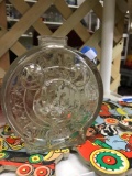 Mikey/minnie mouse glass piggy bank