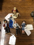Cast figurines