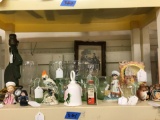 Green Bunny Lamp plus whole shelf