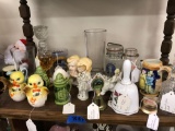 Avon Bottle, Betsy Ross Jar plus whole shelf