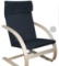NICHE 2000NTBK Niche Mia Bentwood Chair Natural/ Black