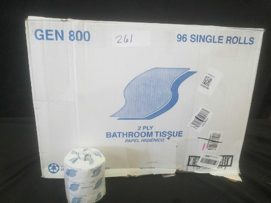 GEN 800 Toilet Paper (96) Total Rolls included