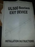 UL500 Series Exit Device Door handle