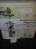 Double Decker Playground with Cat -IQ Busy Box Toy Item #97207