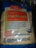 Organic Oat Flakes Hot Cereal 6 40oz bags & Walking Canne