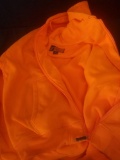 Trail Crest 3XL orange zip up hoodie