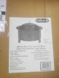 Cobraco Wooven Base Cast Iron Fire Bowl