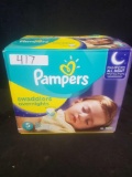 Pampers Swaddlers overnights size 5 (52) diapers