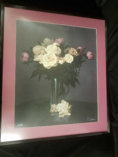 "Peonies" print #115 of 999 by. Symyd