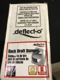 Deflect-o hardware Backdraft damper