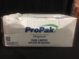 ProPak , Can Liners color black 16 gal. 20/25 CT./U.