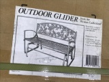 Outdoor glider- Cardinal design