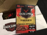 Jack links meat snacks packages of 1 ounce