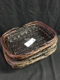 Baskets with handles 12x6