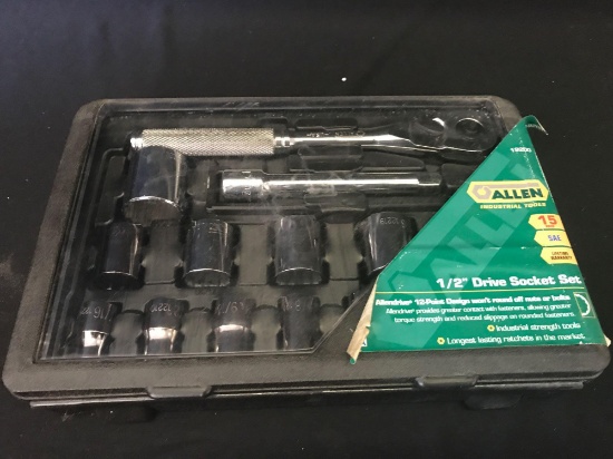 Half inch drive socket set