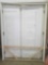 White wood glass Interior 2 doors & Frame