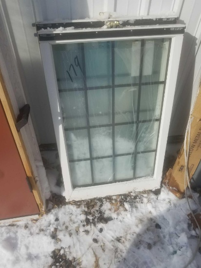 Glass paneled windows misc;
