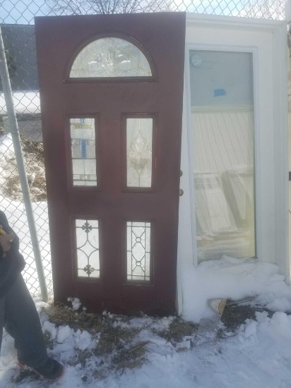 36" glass exterior door