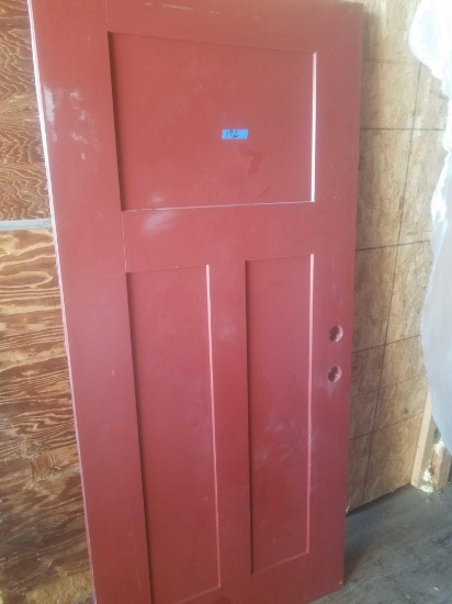 36" exterior door