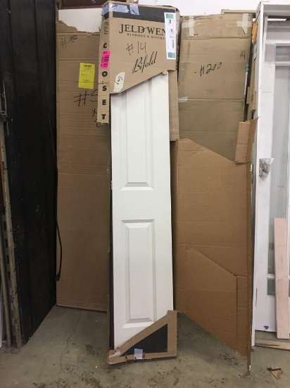 Two doors bifold set 13 7/8?