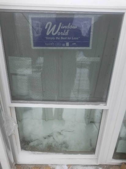 Window World sliding screen window 48" X 72"