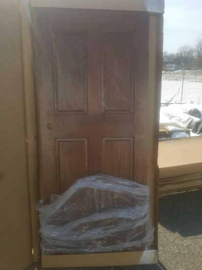Interior Oak prefinished 32" door 4 panel door