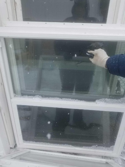 37 1/2 x 40 1/2 screened window