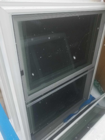 46 x 36 screened vinyl slider windows