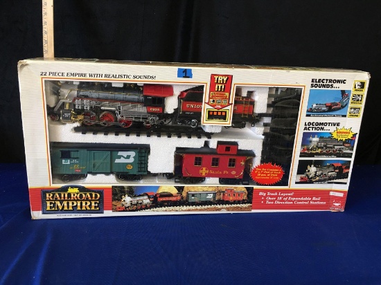 Railroad Empire , 22 piece Empire With Realistic Sound!