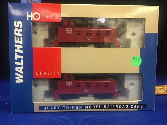 Walthers Hoscale Ready -To-Run Model Railroad Cars