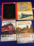 Books Military Railway Service , Steam Power , Diesels West ! , A locomotive Engine s Album