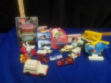 Variety of toy cars