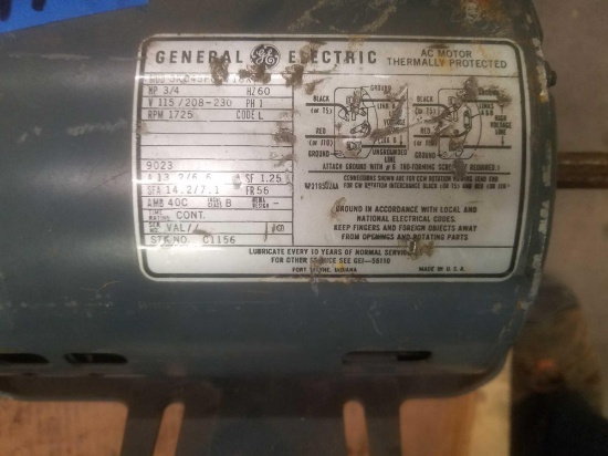 General Electric Model # 5KC45P6178X