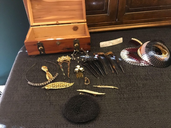 Vintage hair pieces and more