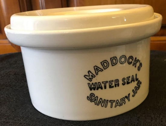 MADDOCK'S Sanitary jar
