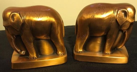 PM Elephant bookends