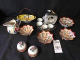 Japanese tea set and dishes