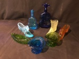 Fenton-like glass pieces - unmarked