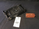 Vintage Camera and Stove Polish