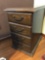 Vintage wooden filing cabinet